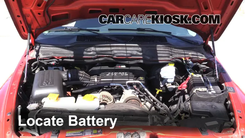 2005 Dodge Ram 1500 SLT 5.7L V8 Standard Cab Pickup (2 Door) Battery Jumpstart